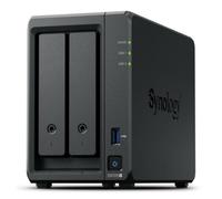 Synology Kit NAS DS725+ a 2 alloggiamenti, CPU Ryzen, memoria da 4 GB, Utenti standard 2.5GbE-NIC, Rivenditore autorizzato nazionale, Field Lake, Supporto telefonico, DiskStation