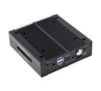 NAS - Mini computer all-in-one per Raspberry Pi Compute Module 4 (CM4 non incluso) con memoria di rete 2 slot chiave M.2 M Dual Ethernet porte 4G