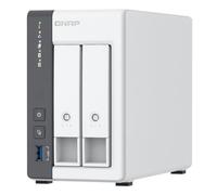QNAP TS-216G server NAS e di archiviazione Tower Cortex-A Cortex-A55 4 GB HDD Bianco