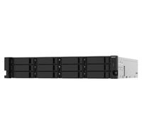 NAS QNAP Rack ( 2U ) TS-1232PXU-RP-4G - Box vuoto - 12 bays 3.5"/2.5" - Alimentazione ridondante
