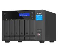 QNAP TVS-H674 NAS Tower Intel® Core™ i5 i5-12400 32 GB DDR4 0 TB QuTS hero Nero