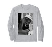 Nas Rapper Americano Illmatic di Andy Willsher Maglia a Manica
