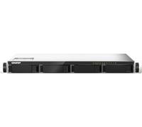 QNAP TS-435XEU NAS Rack (1U) Marvell CN9131 4 GB DDR4 0 TB QNAP QTS Nero, Grigio
