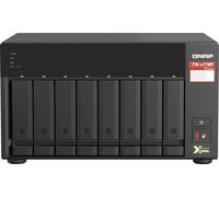 QNAP TS-873A NAS Tower Ryzen Embedded V1500B 8 GB DDR4 0 TB QNAP Turbo System Nero