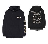 Nas Symbols autorizzato Felpa con Cappuccio