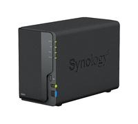 Synology NAS DS223 a 2 baia (Diskless) Nero