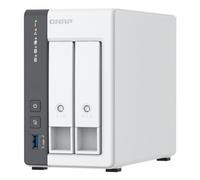 QNAP TS-216G server NAS e di archiviazione Tower Cortex-A Cortex-A55 4 GB HDD Bianco
