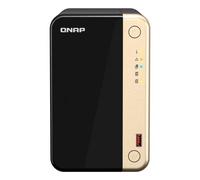 QNAP TS-264 NAS Tower Intel® Celeron® N5095 8 GB 0 TB QNAP QTS Nero, Oro