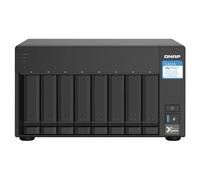 Server NAS QNAP TS-832PX Tower Collegamento ethernet LAN Alluminio, Nero AL324 [TS-832PX-4G]