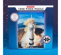 NASA 1000-Piece Jigsaw Puzzle. Features Official NASA Apollo 11 Mission Image. C