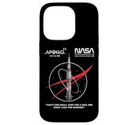NASA Apollo 11 Missione Saturn V Razzo Worm Logo Custodia per iPhone 14 Pro