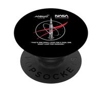 NASA Apollo 11 Missione Saturn V Razzo Worm Logo PopSockets PopGrip Adesivo
