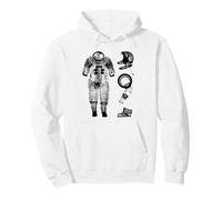 NASA Apollo 14 A7 L Tuta a Pressione Negativo X Ray Felpa con Cappuccio