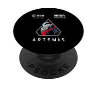 NASA Artemis II Missione Patch Worm e ESA Logo PopSockets PopGrip Adesivo