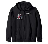 NASA Artemis II Missione Patch Worm Logo Felpa con Cappuccio