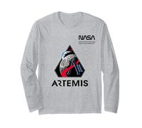 NASA Artemis II Missione Patch Worm Logo Maglia a Manica