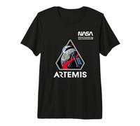 NASA Artemis II Missione Patch Worm Logo Maglietta Premium