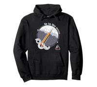 NASA Artemis II Missione Up To The Moon Felpa con Cappuccio