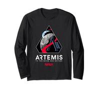 NASA Artemis II Patch Logo To The Moon And Beyond Space Maglia a Manica