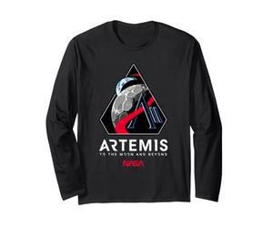 NASA Artemis II Patch Logo To The Moon And Beyond Space Maglia a Manica