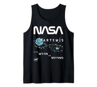 NASA Artemis Missione Esplorazione Insignia Worm Logo Canotta