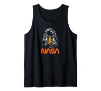 NASA Astronauta Space Shuttle Ghiaccio Worm Logo Canotta