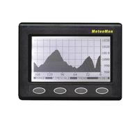 Nasa, Barometro per Barche/Navi MeteoMan, Grigio (Dunkelgrau), Taglia Unica