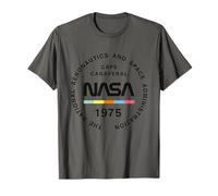 NASA Cape Canaveral 1975 Retro Space Maglietta