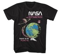 NASA - C'È No Planet B - American Classici - Solido Nero Adulto Manica Corta