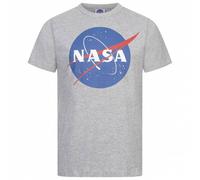 NASA Circle Logo Uomo T-shirt TMMTS007SPO gris S