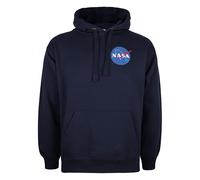NASA Core Felpa con Cappuccio Logo Uomo (TV962)