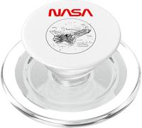 NASA - Disegno tecnico dello Shuttle PopSockets PopGrip per MagSafe