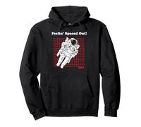 NASA Feelin' Spaced out Astronaut Space Cadet Funny Science Felpa con Cappuccio