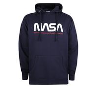 NASA Felpa con Cappuccio Insignia Uomo (TV347)