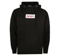NASA Felpa con Cappuccio Logo della Scatola Uomo (TV110)