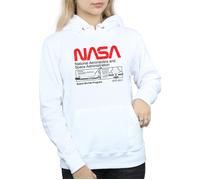 NASA Felpa con Cappuccio Navetta Spaziale Donna (BI2203)