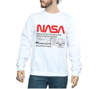 NASA Felpa Navetta Spaziale Uomo (BI2198)