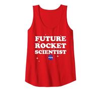 NASA Future Rocket Scientist of The Stars Canotta, Donna, Rosso, XL