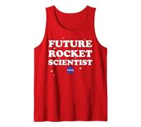 NASA Future Rocket Scientist of The Stars Canotta, Uomo, Rosso, L
