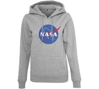NASA Insignia Heather Grey XS Donna Felpa con cappuccio
