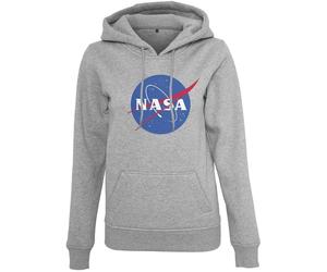 NASA Insignia Heather Grey XS Donna Felpa con cappuccio