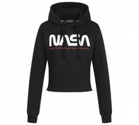 NASA Insignia Hoodie Donna Felpa con cappuccio TMLHC033BLK nero L