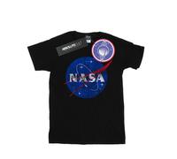 NASA Insignia Maglietta Logo Effetto Invecchiato Uomo (BI834)