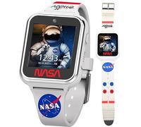 NASA Kids Interactive Smart Watch with Educational Features, Step Counter, Voice Recorder, Camera, Games, Alarm, Timer, Stopwatch, Touchscreen Display, and Fun NASA Themes for Learning and Play