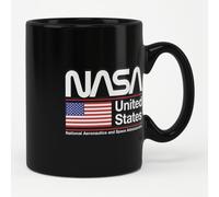 Nasa Licenza ufficiale United States Tazza di caffè (Nero)