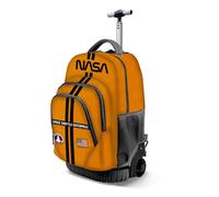 NASA Lines-Zaino Trolley GTS FAN, Arancione, 32 x 47 cm, Capacità 39 L