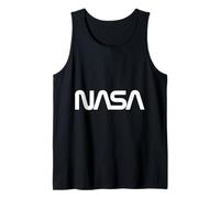 NASA - Logo retrò a Forma di Verme Canotta