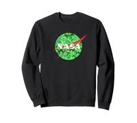 NASA Lucky Clover Logo St. Patrick's Day Space Science Felpa