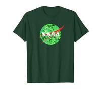 NASA Lucky Clover Logo St. Patrick's Day Space Science Maglietta