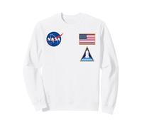 NASA Meatball Insignia - Bandiera USA Missione Space Shuttle Felpa